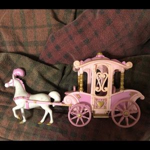 Horse and Carriage Toy